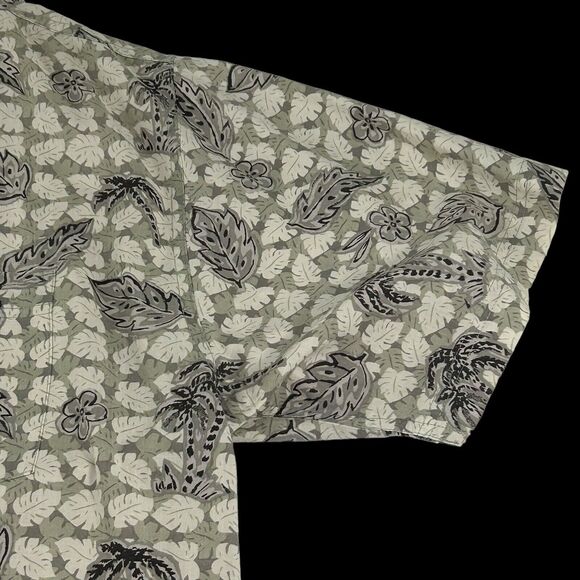 Cactus Black Label Men’s XXL Hawaiian Style Button Up Short Sleeve Shirt - Picture 12 of 16